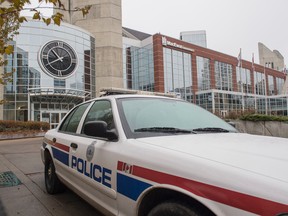 Edmonton police cruiser.