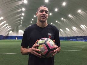 Ottawa Fury FC’s Omar Obasi says the team is prepared to face the tough Tampa Bay Rowdies on Saturday. (TIM BAINES/Ottawa Sun)