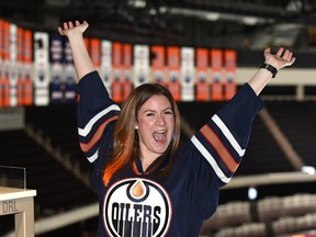 Krista MacDonald at Rogers Place on Friday, March 24, 2017. Ed Kaiser/Postmedia
