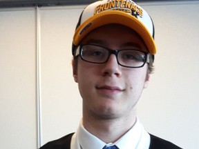 The Kingston Frontenacs selected Cody Morgan with their first pick in the 2017 draft. Doug Graham/The Whig-Standard