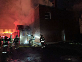 Fire on Montreal Road