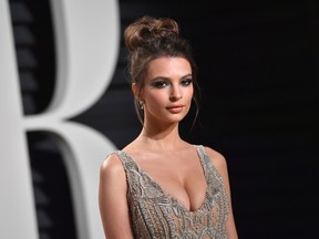 Emily Ratajkowski attends the 2017 Vanity Fair Oscar Party hosted by Graydon Carter at Wallis Annenberg Center for the Performing Arts on February 26, 2017 in Beverly Hills, California. (Photo by Pascal Le Segretain/Getty Images)