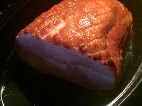 Maple-Horseradish Glazed Ham