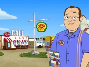 Brent Butt tells 24 Hours about his newfound freedom with the cartoon version of Corner Gas. BELL/ SUPPLIED