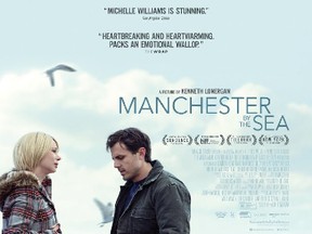 Movie poster for Manchester by the Sea.