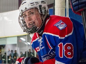 The Sudbury Wolves selected Emmett Serensits from the Oakville Rangers with their first pick of the OHL U18 Priority Selection on Thursday. Supplied Photo