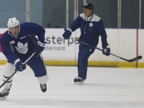 Tyler Bozak and Jay Beagle will be battling in the faceoff circle. Jack Boland/Postmedia Network