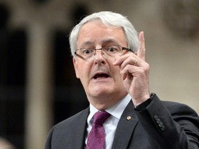 Minister of Transport Marc Garneau responds to a question in the House of Commons, Monday, May 30, 2016 in Ottawa. (THE CANADIAN PRESS/Adrian Wyld)