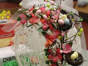 Spun sugar Easter Egg decoration (Miriam King/Postmedia Network)