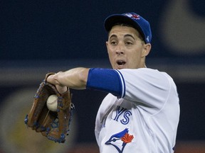 Toronto Blue Jays starting pitcher Aaron Sanchez on the mound against the Baltimore Orioles in Toronto on April 14, 2017. (Craig RobertsonToronto Sun/Postmedia Network)