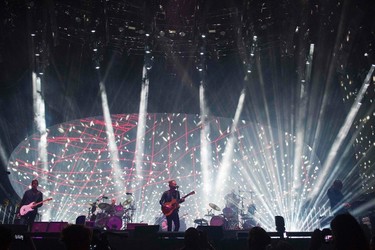 Radiohead performs in Coachella Valley Music And Arts Festival on April 14, 2017, in Indio, California. VALERIE MACON/AFP/Getty Images