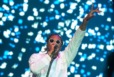 Rapper Future performs in Coachella Valley Music And Arts Festival on April 15, 2017, in Indio, California. VALERIE MACON/AFP/Getty Images