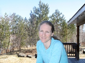 Chantal Dagostino, a Skead resident, physical education teacher at St. Charles College in Sudbury and organizer of the annual FitSpirit women's run, will take part in the Boston Marathon for the second time on Monday, April 17, 2017. Ben Leeson/The Sudbury Star/Postmedia Network