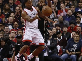 Raptors guard Kyle Lowry shot just 2-for-11 in the Game 1 loss to the Bucks. (Jack Boland/Toronto Sun)