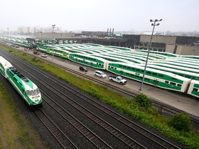 GO Transit will operate on a regular schedule on Easter Monday. (POSTMEDIA/FILES)