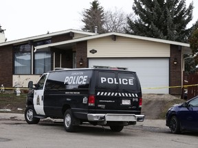 Edmonton police are investigating a suspicious death at a home near 130 Avenue and 32 Street after a 53-year-old woman was found dead early Monday morning. Photo by David Bloom/Postmedia