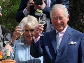 Camilla the Duchess of Cornwall and Britain's Prince Charles will visit Canada in time for the 150th anniversary of the country's birth. (AP Photo/Ronald Zak)