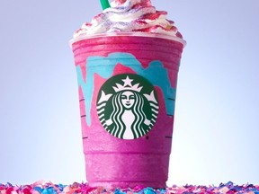 Unicorn Frappuccino (Starbucks)