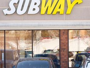 Subway has served notice it is suing CBC over a "Marketplace" investigation. (Clifford Skarstedt/Postmedia Network/Files)