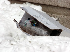 Ryerson University says computer science students will navigate robots through a simulated crime scene Tuesday afternoon as they try to disable mock improvised explosive devices, draw maps and describe the area. (POSTMEDIA/FILES)