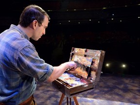 Jay Davis plays Tom Thomson in the Grand Theatre production of Colours in The Storm. (MORRIS LAMONT, The London Free Press)