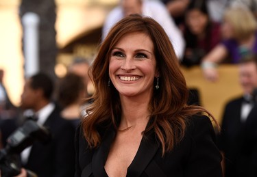 LOS ANGELES, CA - JANUARY 25:  Actress Julia Roberts attends the 21st Annual Screen Actors Guild Awards at The Shrine Auditorium on January 25, 2015 in Los Angeles, California.  (Photo by Frazer Harrison/Getty Images)