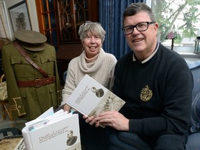 Joe and Nancy Murray created Death of a Gunner, The First World War Diary of Lt. Col E. Woodman Leonard, DSO ? based on letters, diary entries and historical research about the London soldier. (MORRIS LAMONT, The London Free Press)