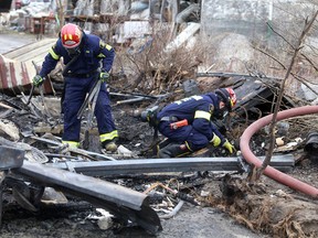 Kingston Fire and Rescue investigates a fire at Pickers World Antique Market at took place on Wednesday night at approximately 11:30 p.m. Elliot Ferguson, Kingston Whig-Standard, Postmedia Network