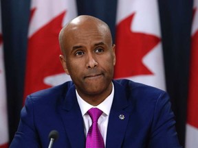 Immigration Minister Ahmed Hussen first proposed 'name-blind' hiring in Parliament last year as a way to reduce 'unconscious bias' in hirings. ADRIAN WYLD / THE CANADIAN PRESS