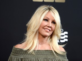 In this handout photo provided by Discovery, Actress Heather Locklear attends TLC 'Too Close To Home' Screening at The Paley Center for Media on August 16, 2016 in Beverly Hills, California. (Photo by Amanda Edwards/Discovery via Getty Images)