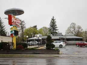 The Flying Saucer restaurant on Lundy's Lane took heat on Facebook Thursday after a Niagara Falls woman posted the response to a negative review she left last year. PHOTO: Harley Davidson / Special to Niagara Falls Review