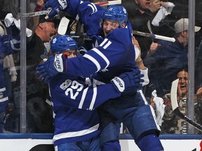 Zach Hyman of the Toronto Maple Leafs (Getty Images)