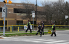 A six-year-old boy was hit by an SUV and killed on Canmore Blvd., near Ellesmere and Meadowvale Rds., on Friday, April 21, 2017. (Victor Biro)