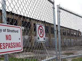 Part of the Cooper site is seen here on Friday, April 21, 2017 in Stratford, Ont. (Terry Bridge/Beacon Herald)