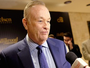 Bill O'Reilly attends The Hollywood Reporter's 5th Annual 35 Most Powerful People in New York Media on April 6, 2016 in New York City.  (Dimitrios Kambouris/Getty Images for Hollywood Reporter)