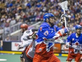 The Rock fell to the Saskatchewan Rush 15-10 last night. (Ernest Doroszuk/Toronto Sun)