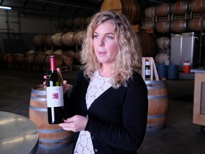 Clara Willard is the tasting room manager at Dashe Cellars in Oakland. It’s a fun and vibrant tasting room, with excellent wine. JIM BYERS PHOTO