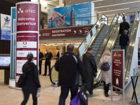 GTEC (Government Technology Exhibition and Conference) at the Ottawa Convention Centre Oct 28. (Pat McGrath / Ottawa Citizen) PAT MCGRATH / OTTAWA CITIZEN