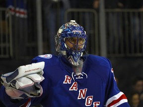 Rangers goaltender Henrik Lundqvist. (Getty Images)
