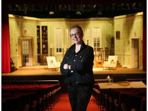 Cate Proctor, managing director of Ottawa Little Theatre, stands inside the main auditorium of the local theatre, which will receive a $500,000 facelift this summer.