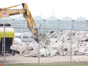 Work has already begun on the expansion to the Kincardine 7 Acres medical cannabis greenhouse facility. The company said it could hire up to 300 people by 2019, investing over $70 million. (Troy Patterson/Kincardine News and Lucknow Sentinel)