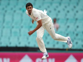 Mitchell Starc makes up part of Australia's "Fearsome Foursome."