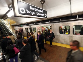 An independent study by Health Canada and two Canadian universities, published in Environmental Science and Technology this week, found “Beijing” quality air in the Toronto subway system. (TORONTO SUN/FILES)