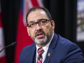 Energy Minister Glenn Thibeault says Ontario Power Generation CEO Jeff Lyash’s pay, capped at $1.9 million, including a performance bonus, is consistent with other comparable jobs with the level of responsibility of OPG’s CEO. (TORONTO SUN/FILES)