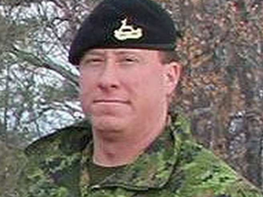 Sgt. Robert Dynerowicz from the Royal Canadian Dragoons, based at CFB Petawawa, was killed during an exercise at CFB Wainwright, Alta., on Tuesday morning.
