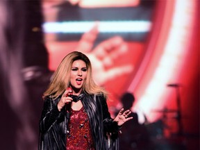 Shania Twain performs at Rexall Place on Thursday June 11, 2015 in Edmonton, Alta.  (Dale MAcMillan/Special to Postmedia Network)