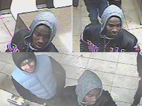 Suspects in a December home invasion in the ByWard Market. Police handout.