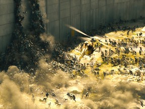 This publicity image released by Paramount Pictures shows a scene from "World War Z." (AP Photo/Paramount Pictures)