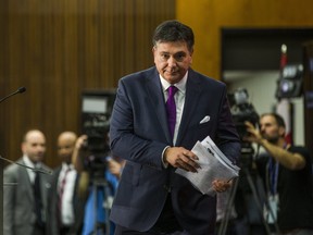 Finance Minister Charles Sousa said his government has taken a balanced approach, while critics are concerned about a lack of significant tax breaks. (ERNEST DOROSZUK/TORONTO SUN)