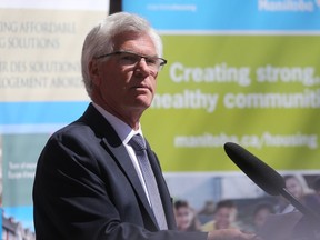 Natural Resources Minister, Jim Carr. A housing announcement was made in Winnipeg, today. Wednesday, April 27, 2017. Sun/Postmedia Network